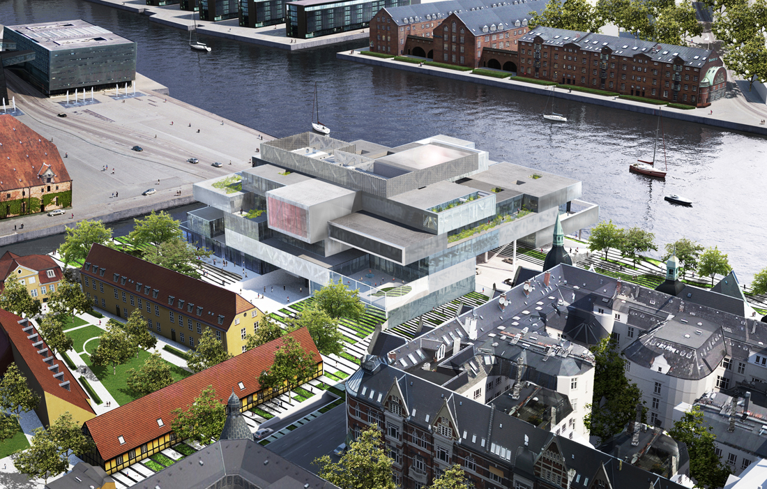 Bryghusgrunden mixed use, Copenhagen / OMA