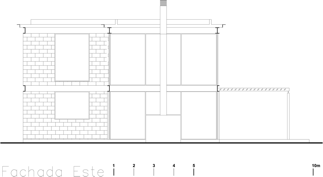 C:UsersAugustoDocumentsK&ACuernavacaproyectoCasa Aquino D east elevation