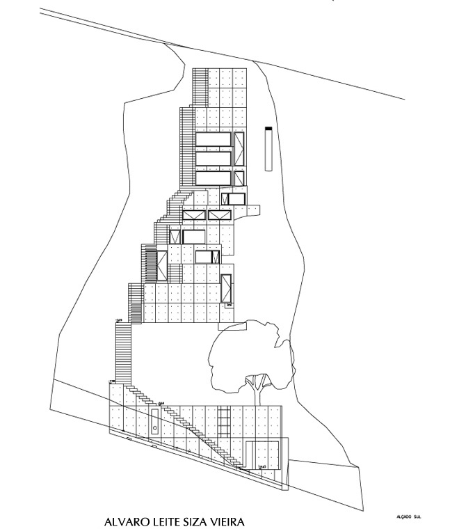 elevacion-sur south facade