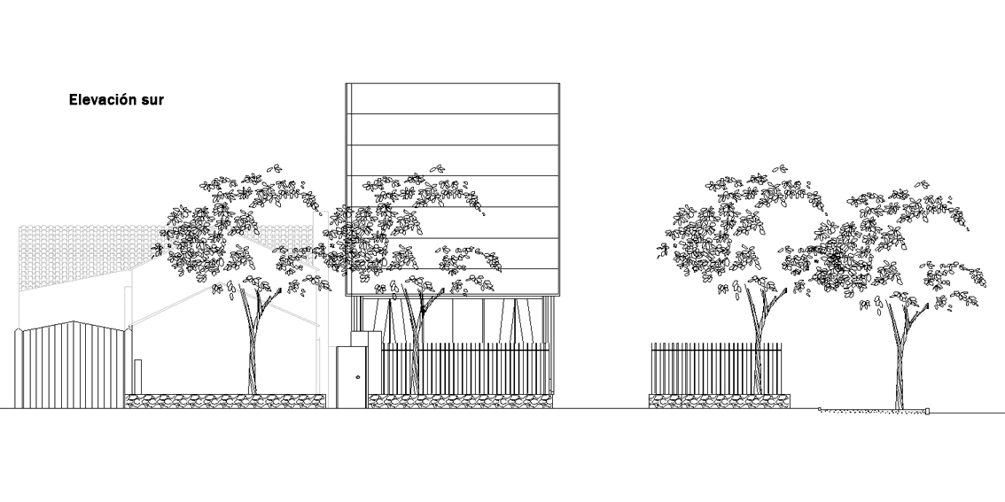 elevacion-sur1 south elevation