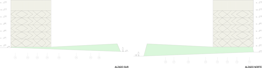 north-south-elevation north & south elevation