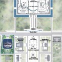PekinPressAGL  dec 2001 site plan