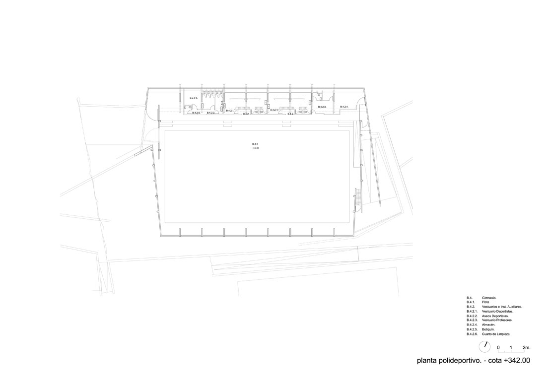Rafael Arozarena High School / Felipe Artengo, Fernando Menis, José Maria Rodriguez Pastrana