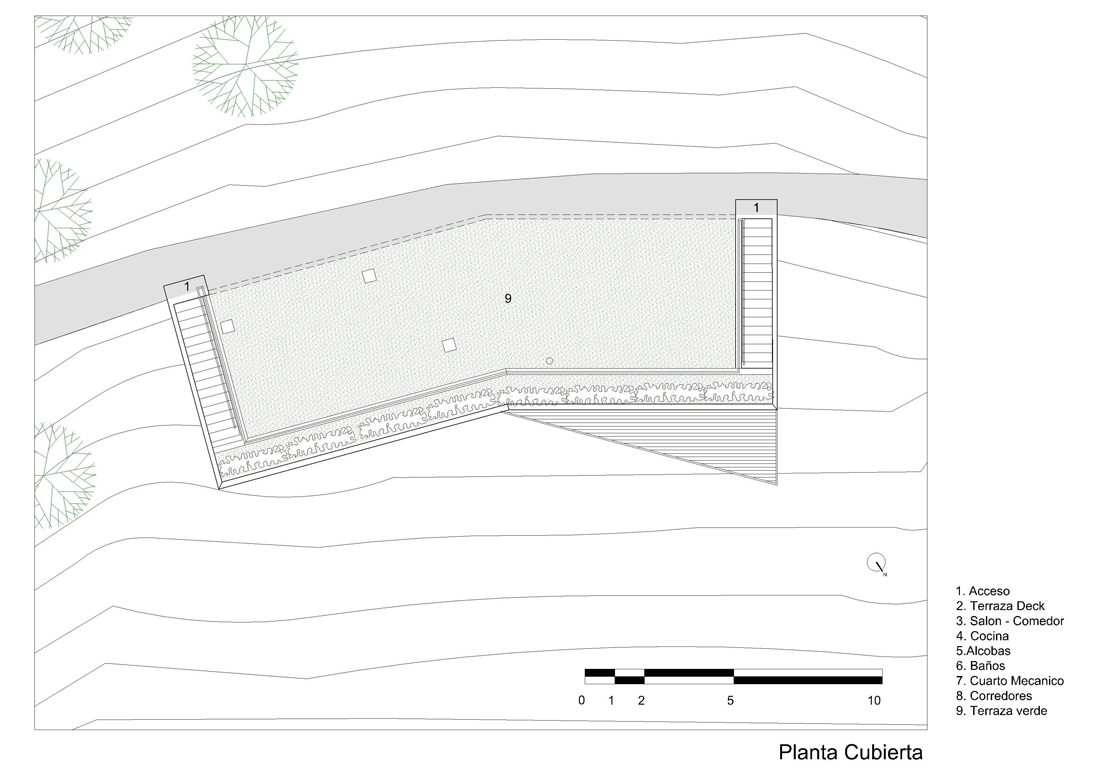 dibujos-refugio-2-02 shelter 02 roof plan