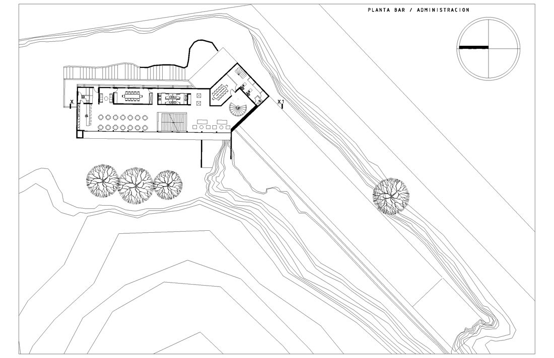 nivel-barp bar level plan