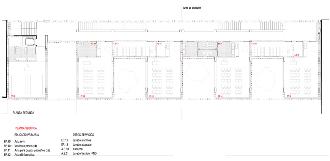 planta-segunda third floor plan