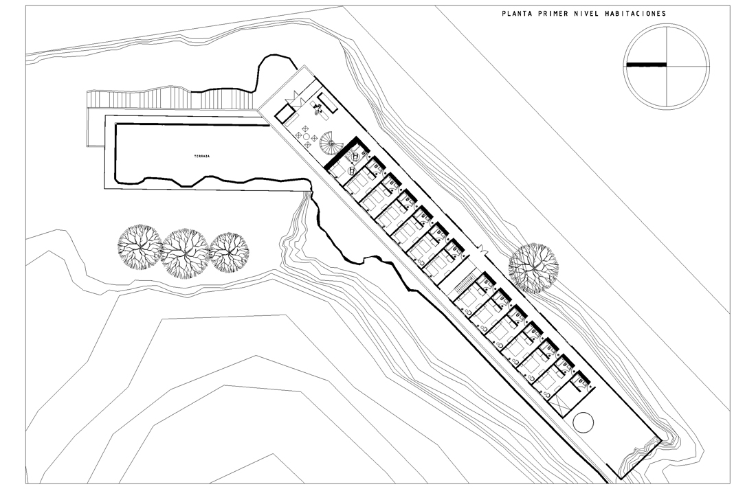 primer-nivelp dorms first level plan