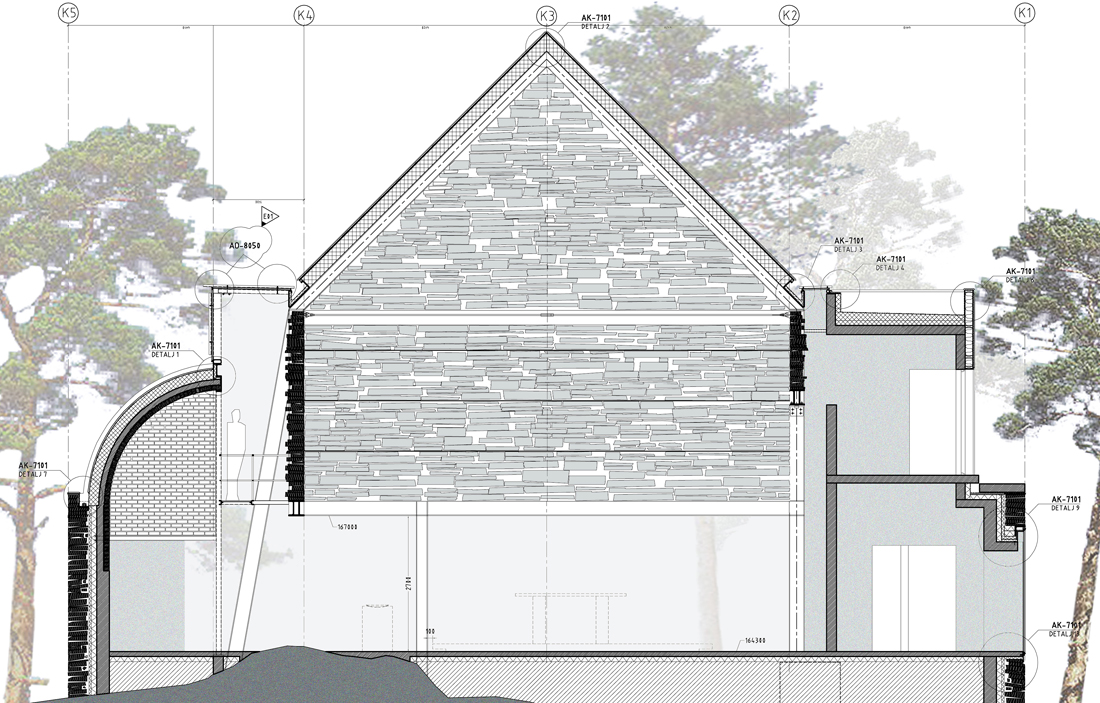 Mortensrud church / JSA