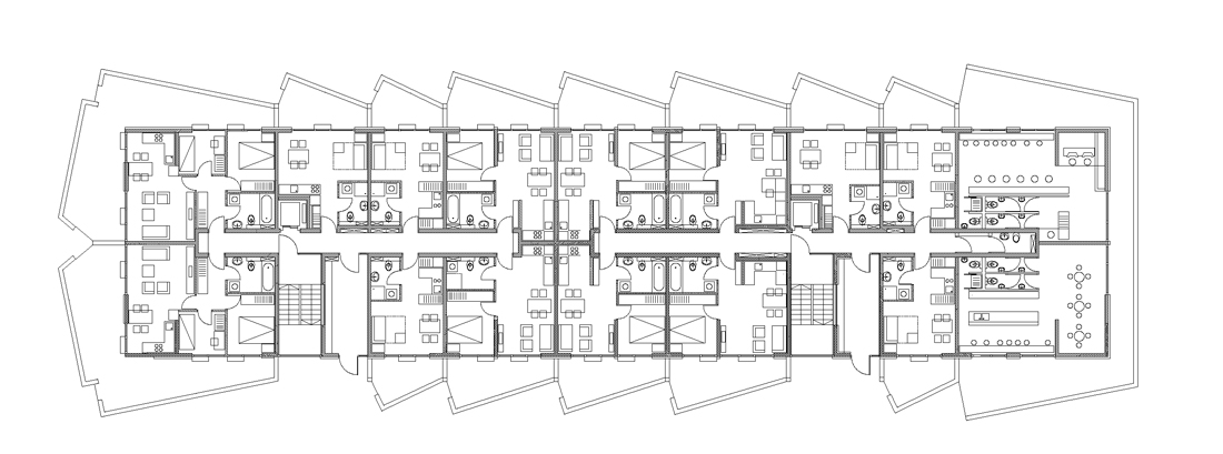 Tetris Apartments / OFIS arhitekti