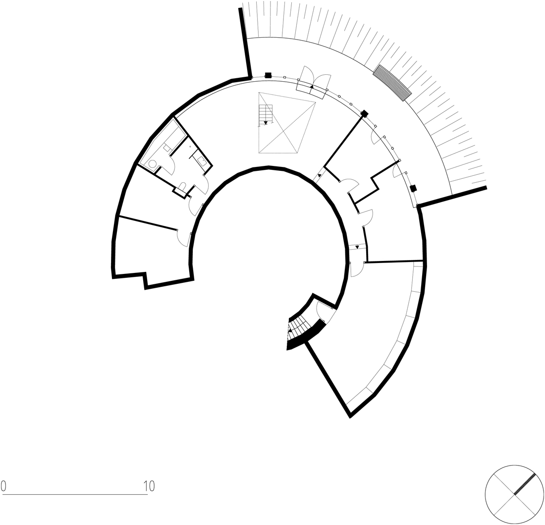 N:Cad�014�014-wt�3038 Woonhuis Meindersma Model (1) basement plan