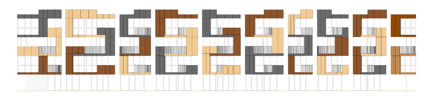 Tetris Apartments / OFIS arhitekti