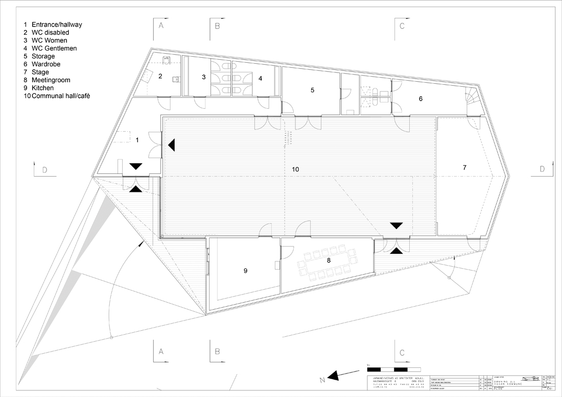 Print DUL 1_100 Detaljprosjekt.dgn ground plan