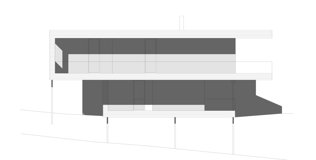 Allplan 2006 - efh_huber_untert north elevation
