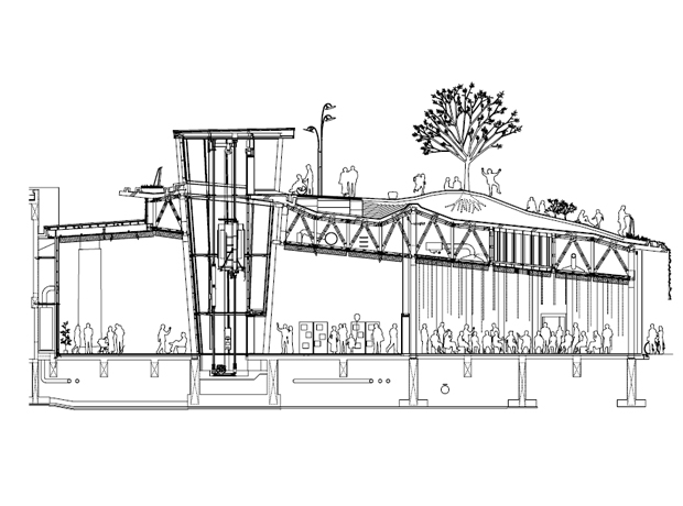 Hanamidori Cultural Center / Atelier Bow-Wow