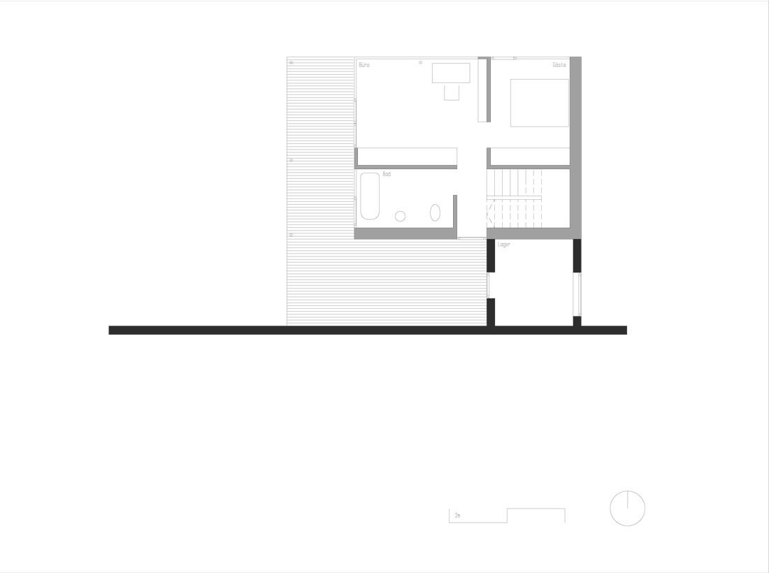 Allplan 2006 - efh_huber_untert second floor plan