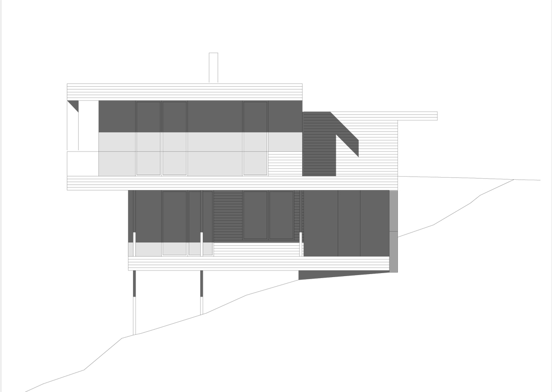 Allplan 2006 - efh_huber_untert west elevation