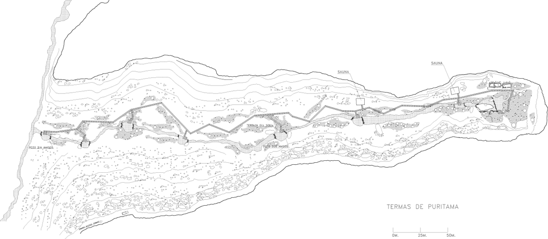 TERMAS DE PURITAMA Model (1 general plan