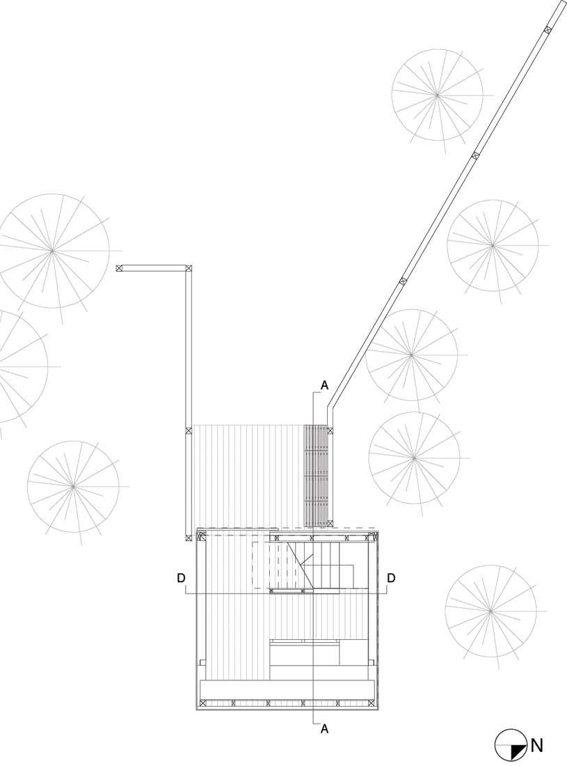 gardsvatn_plan1_N Bird-watching towers plan 01