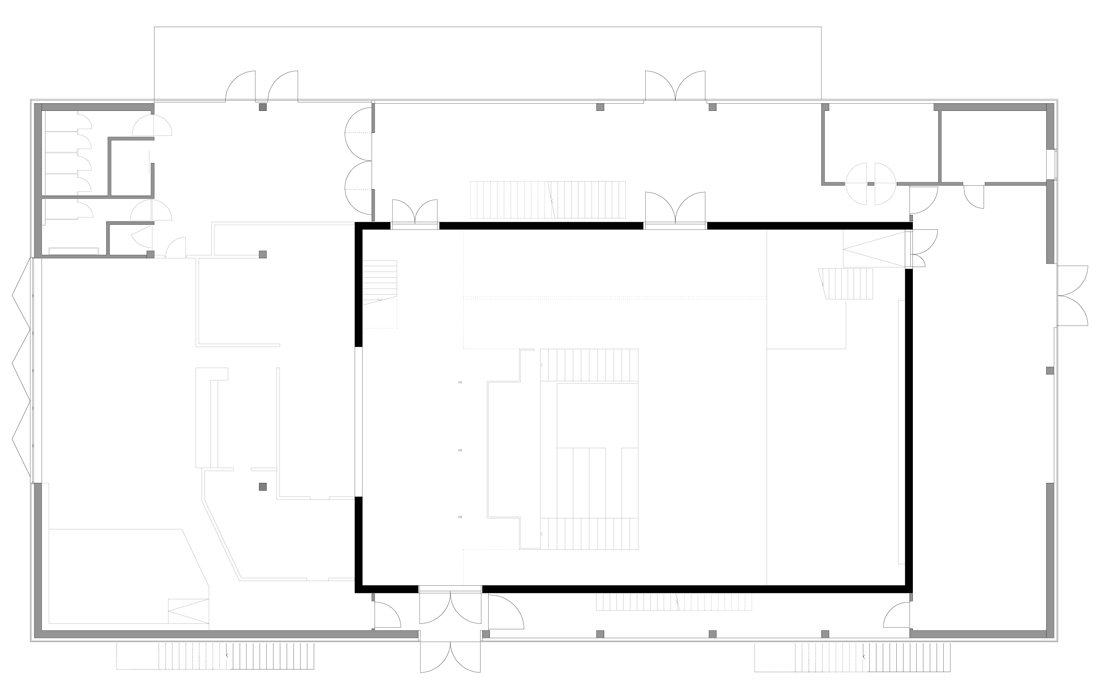 ArchiCAD level 01 plan