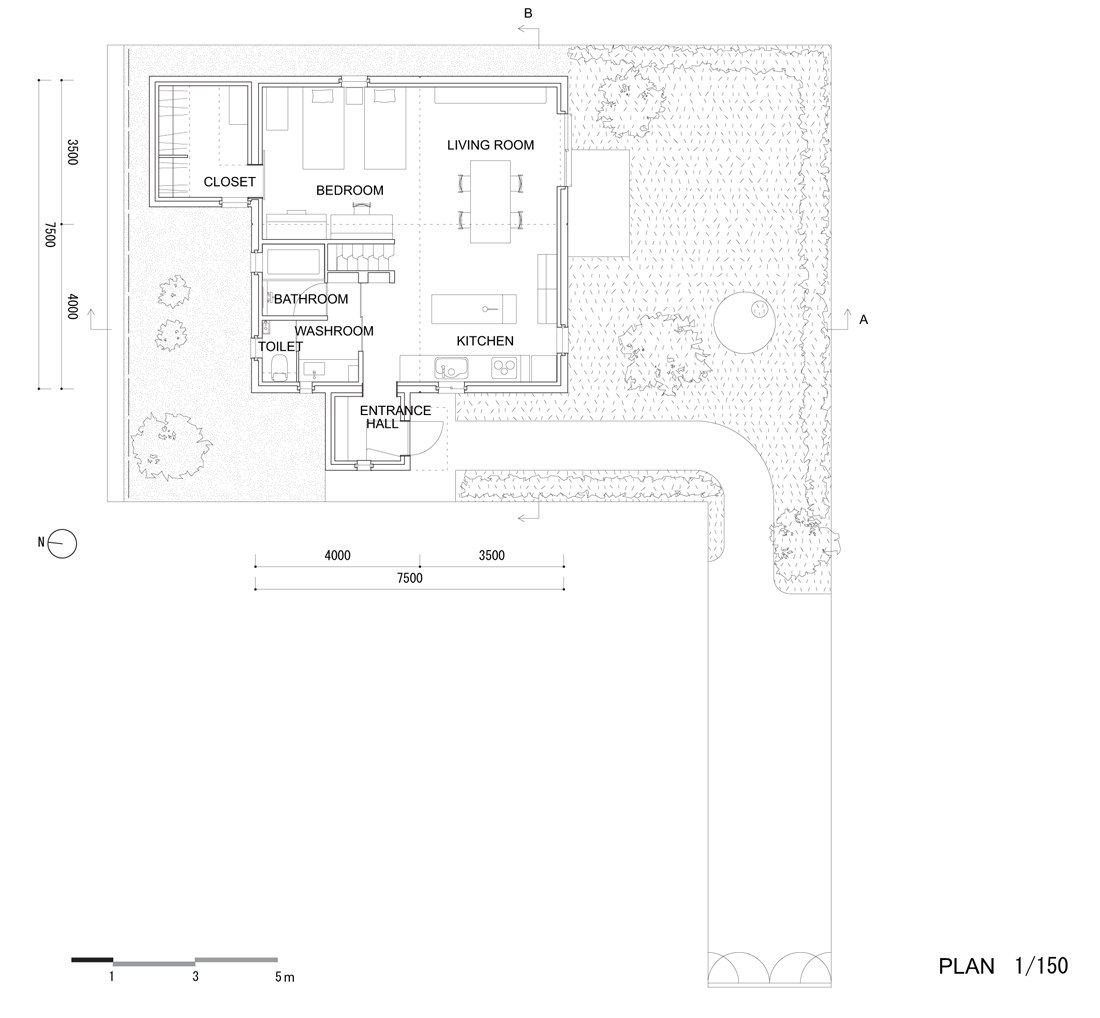 House in Kohoku / Torafu