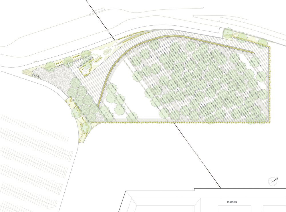 PENTAGON-2008-03 Site plan