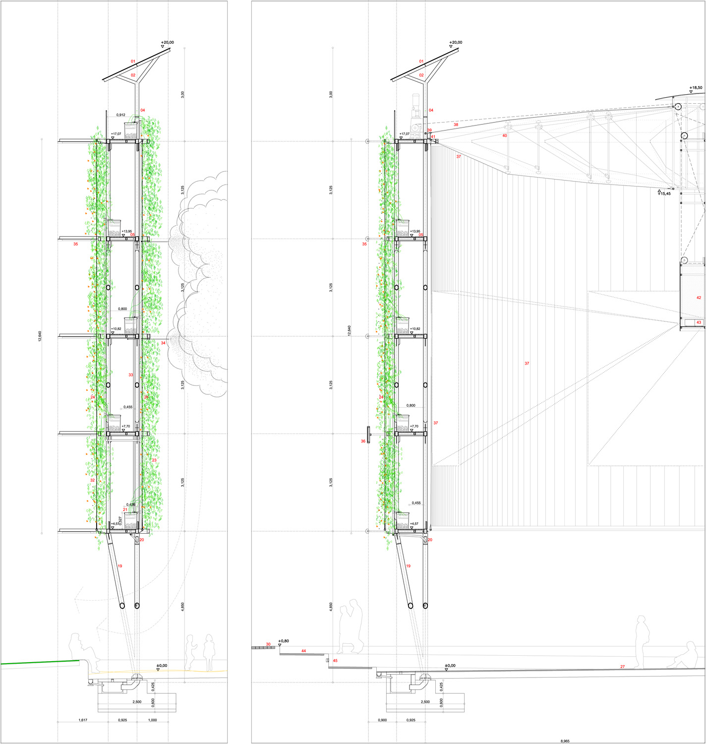 VKS-secons-arboles Model (1) detailed section 02