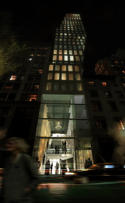 OMA unveils new images for their New York residential tower