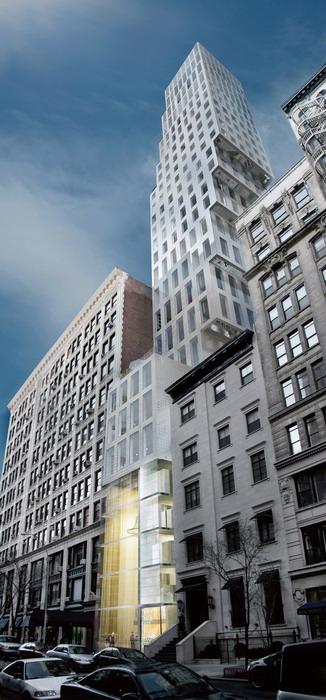 OMA unveils new images for their New York residential tower