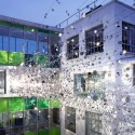 Art installation at Clark Shoes International Headquarters / ROSO