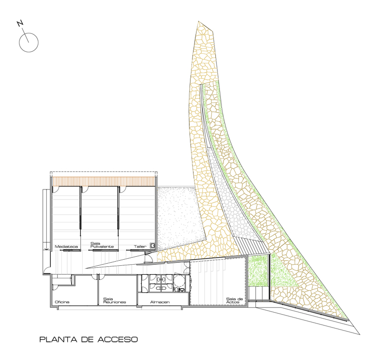 Planta Acceso Model (1) access level plan