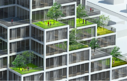 Sky Village in Rødovre / MVRDV