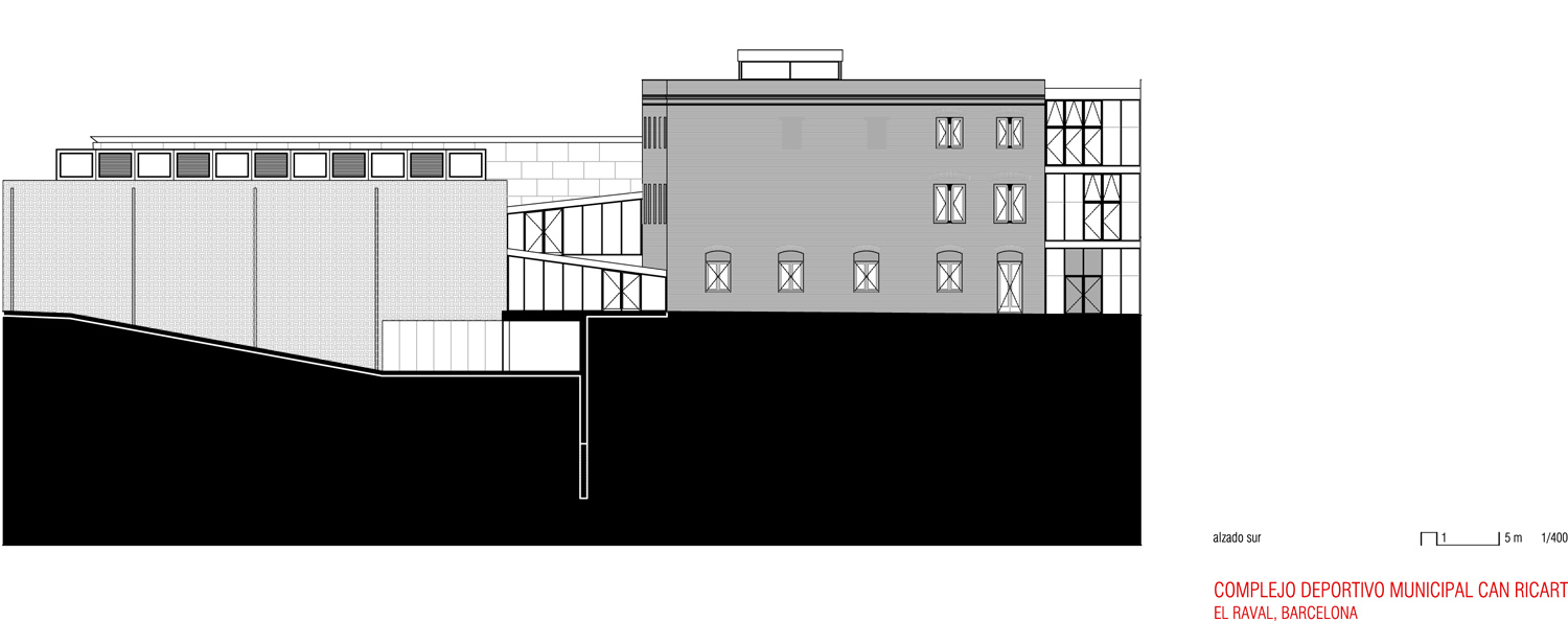 \192.168.1.10bibliotecaArquitectura_Arxiu�0-Esportiu Raval south elevation