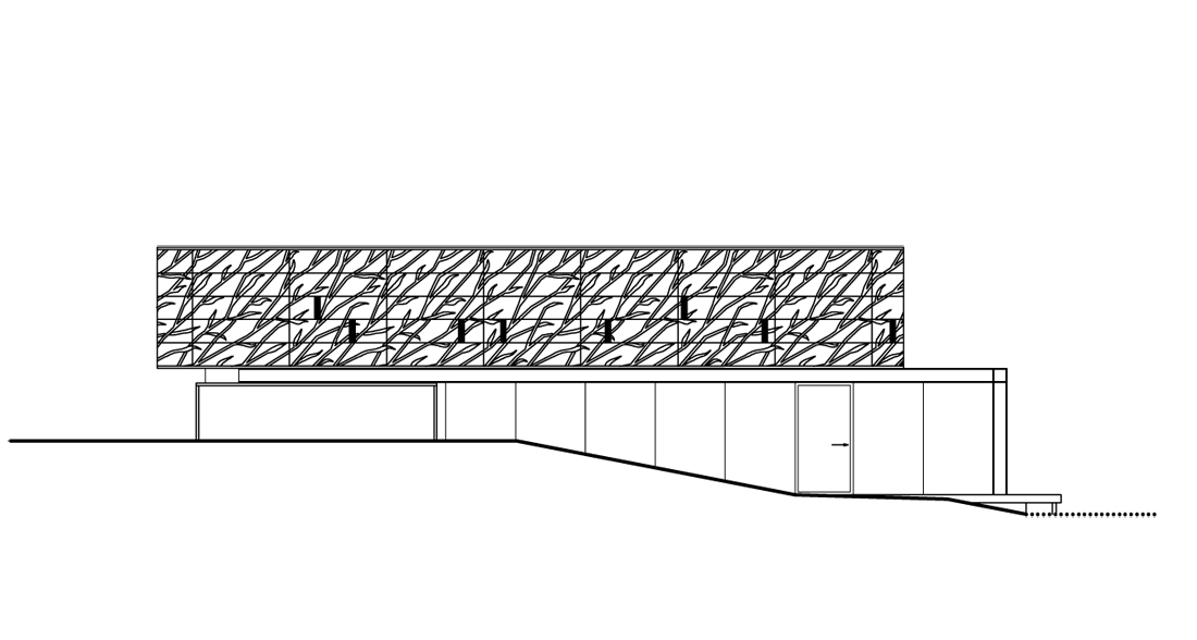 project X - 07 - elevation - north west north west elevation