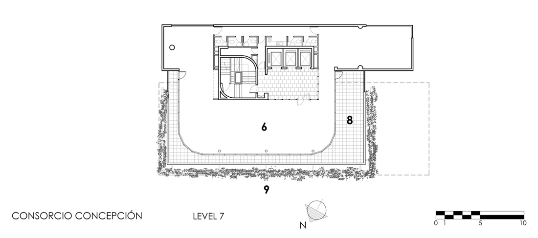 piso 7 Model (1) seventh floor plan