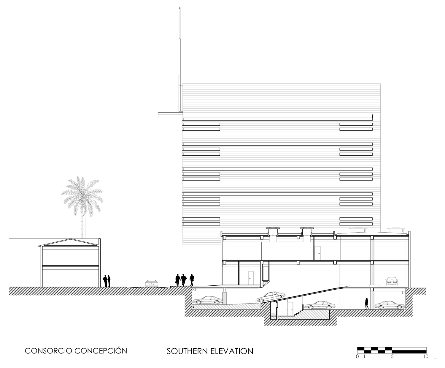 elev sur Model (1) south elevation