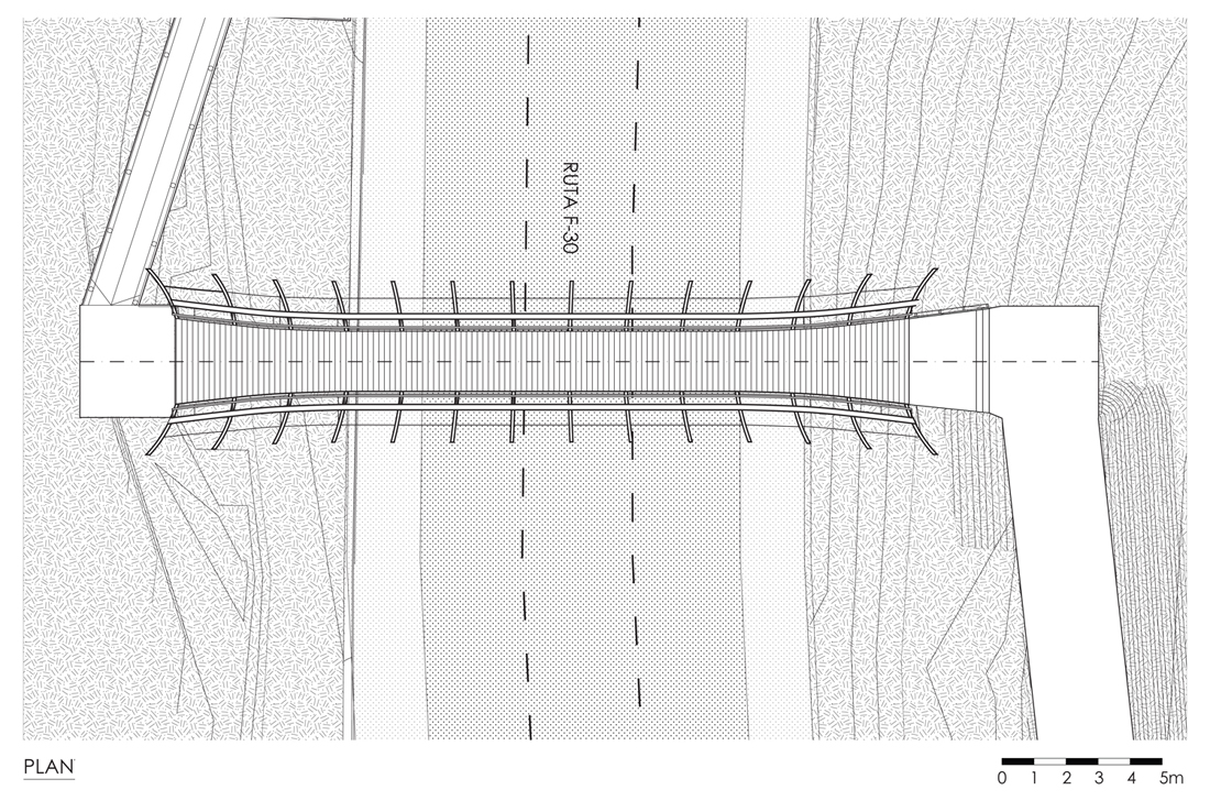 Pedestrian Bridge in Zapallar / Enrique Browne