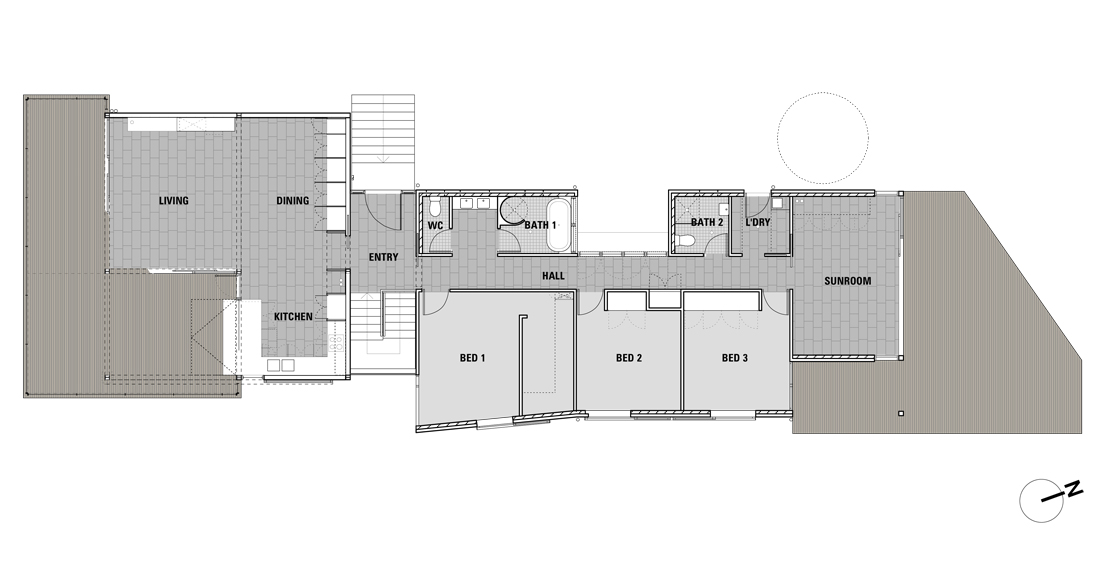Plan-Ground-Text ground floor plan
