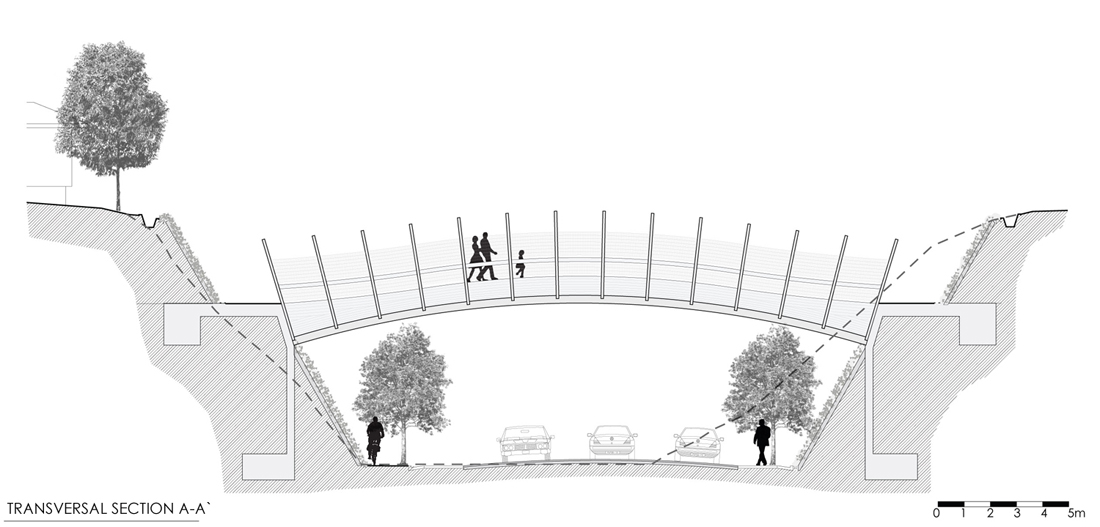 Pedestrian Bridge in Zapallar / Enrique Browne