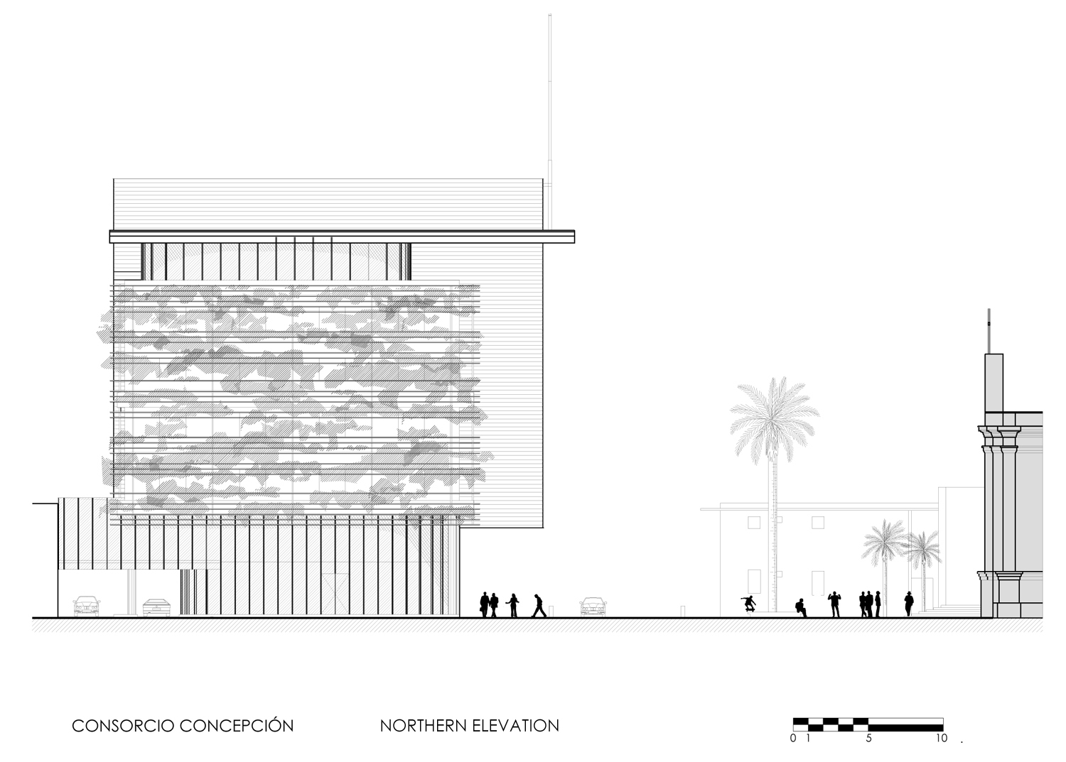 elev norte Model (1) north elevation