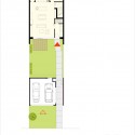radovka stavba roka.ai terraced house ground floor plan