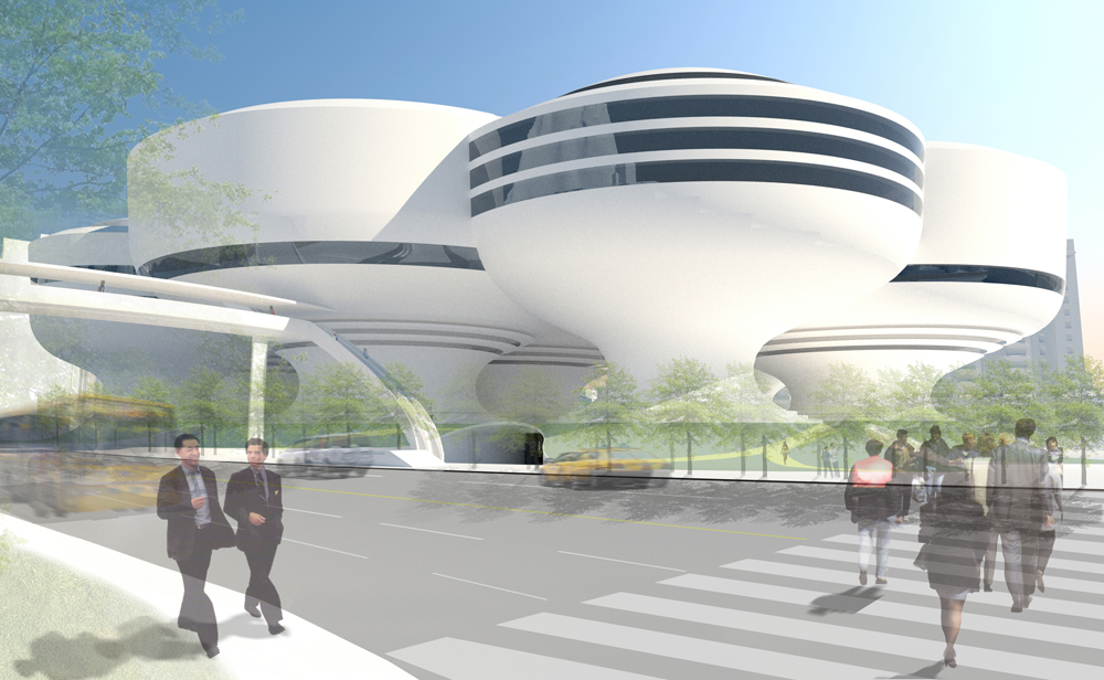 Abalos+Sentkiewicz project for the Taipei Performing Arts Centre
