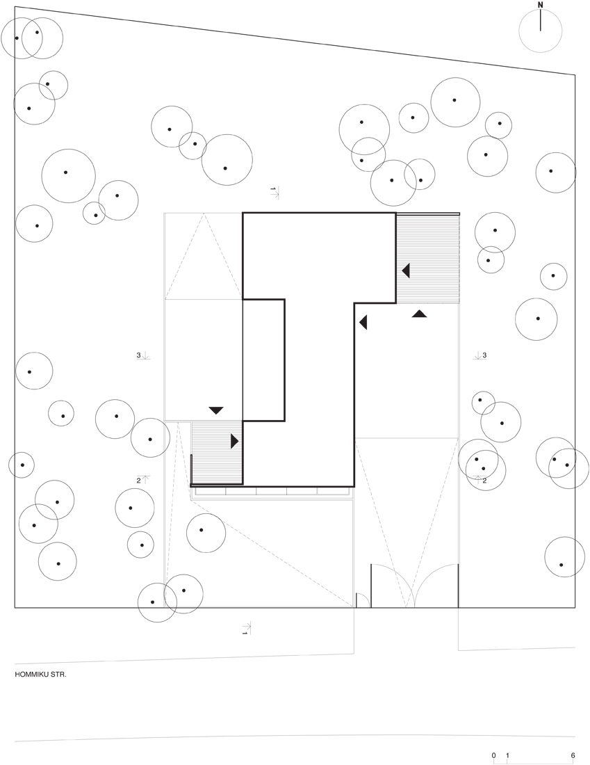 Villa-V_site site plan