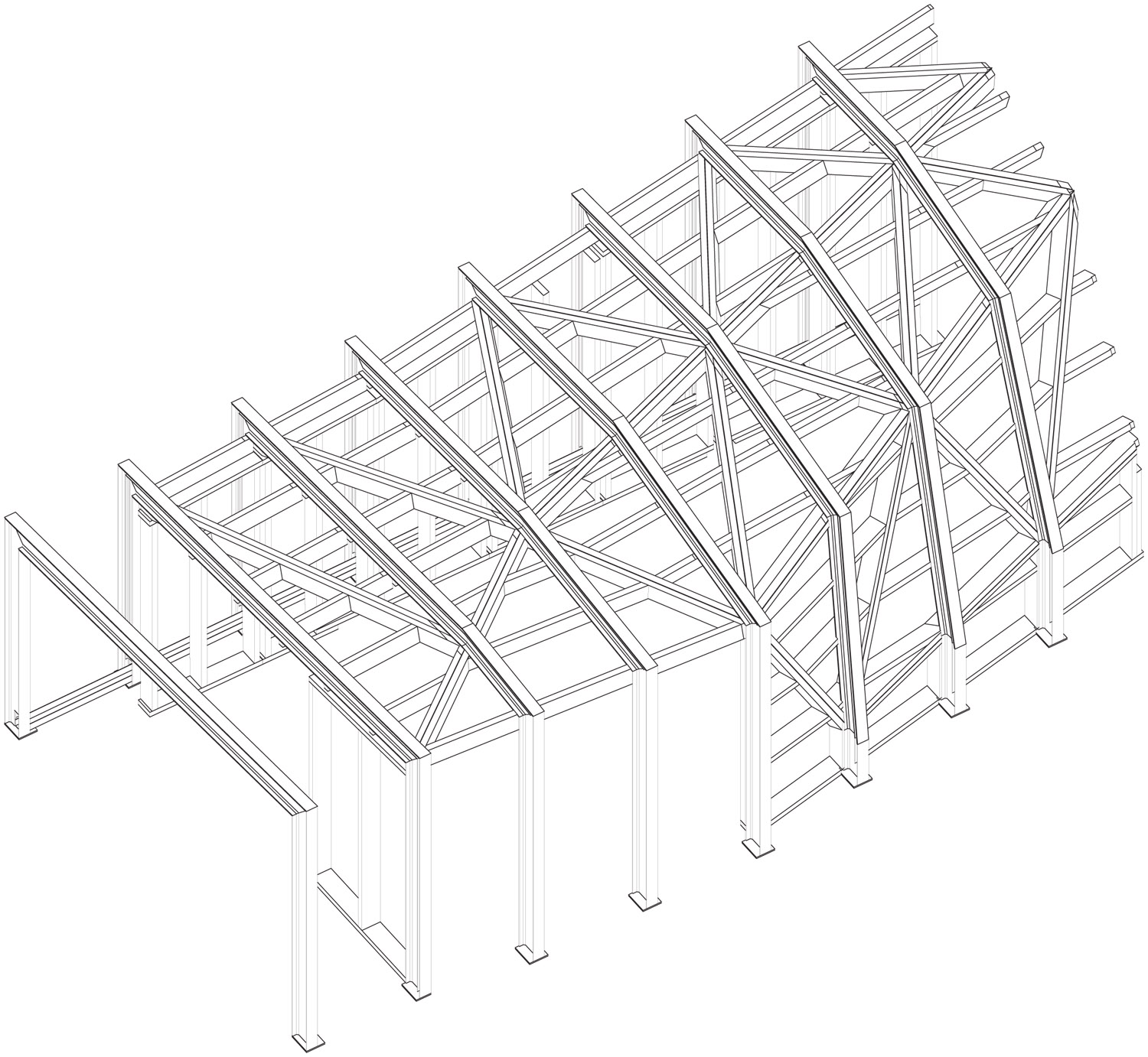 Esker_axoprefabwood_steel.ai steel structure axo