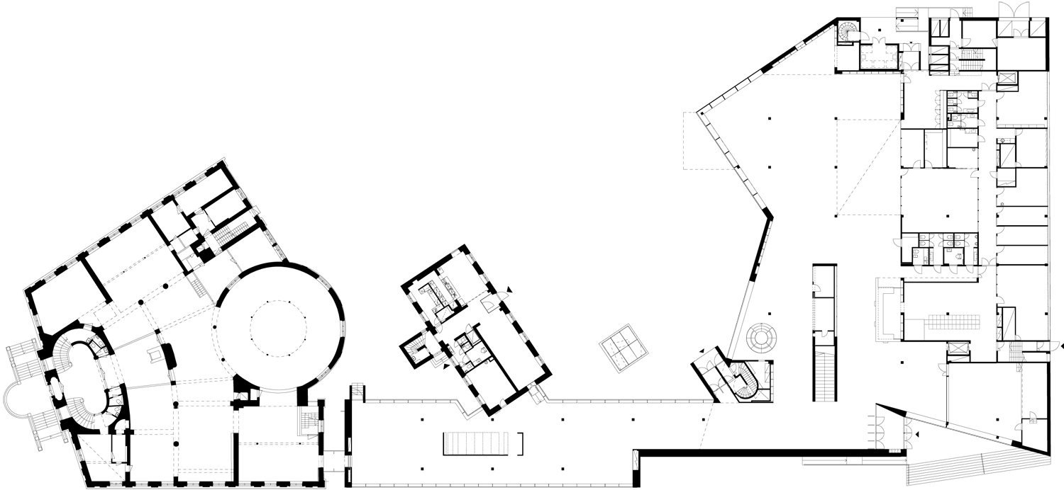 TURKU pohjat siivottu _ 0. 1. k first floor plan