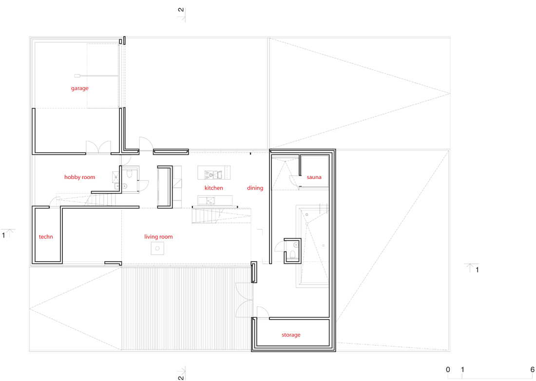 Villa-V_ground_floor ground floor plan