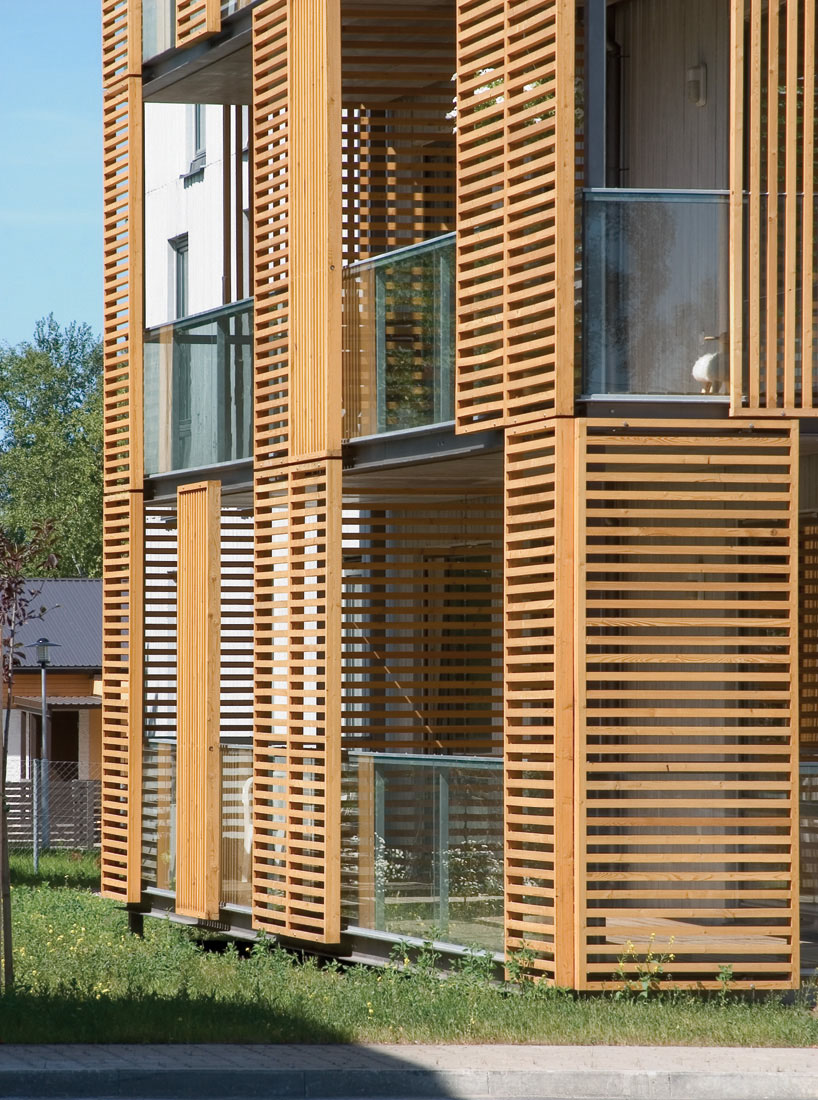 6 residential houses in Pahkli street / JVR Arhitektuuribüroo