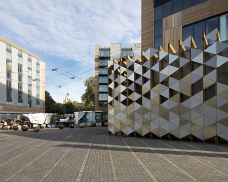 Bermondsey Bike Store: Bike parking by Sarah Wigglesworth Architects