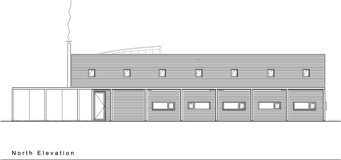 G-052-Bv-01-gew-a-voor bna Model (1) north elevation