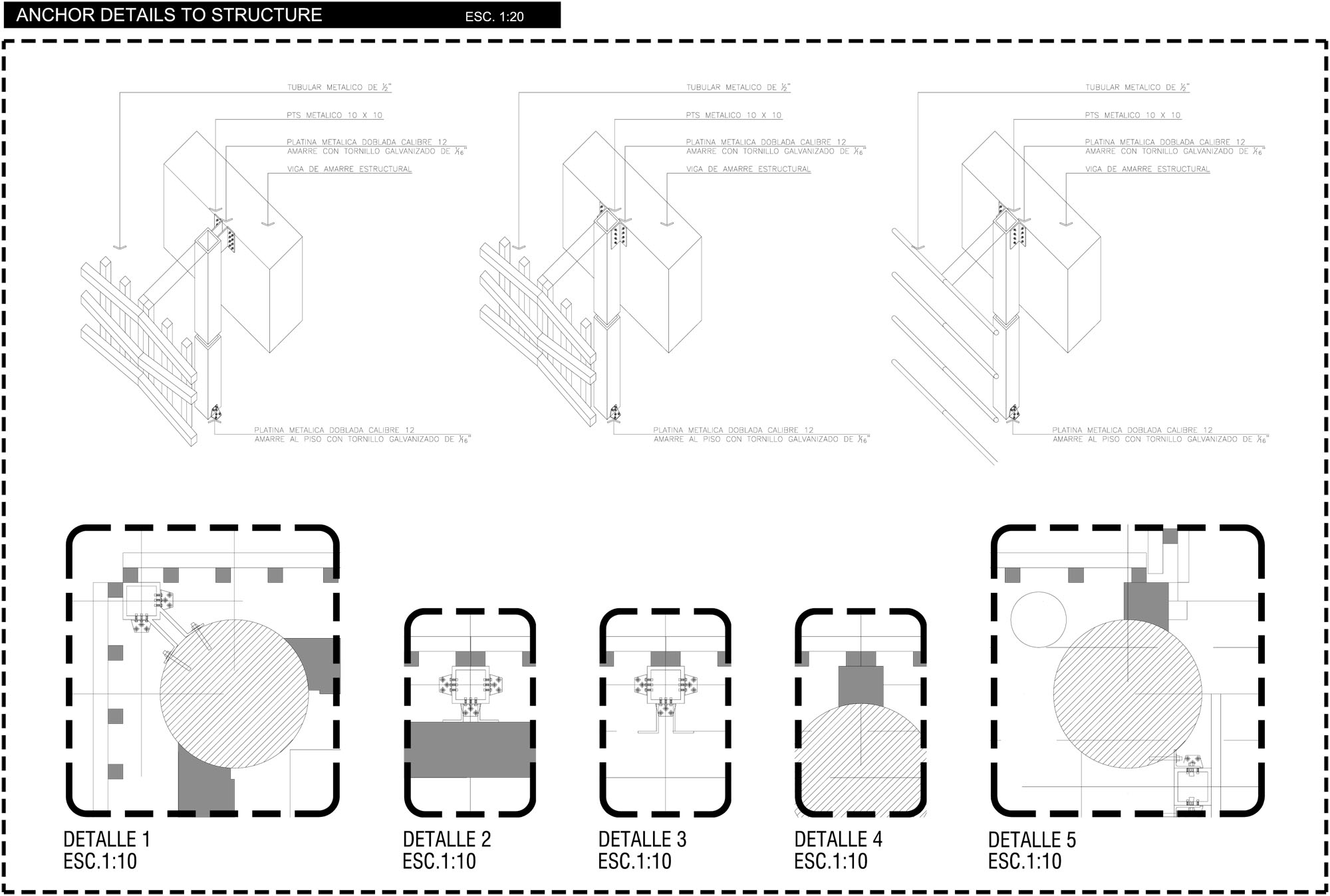 E:PersonalBibliotecaBIBLIOTECA VILLANUEVA�10-planimetria�17 wood anchor details 01