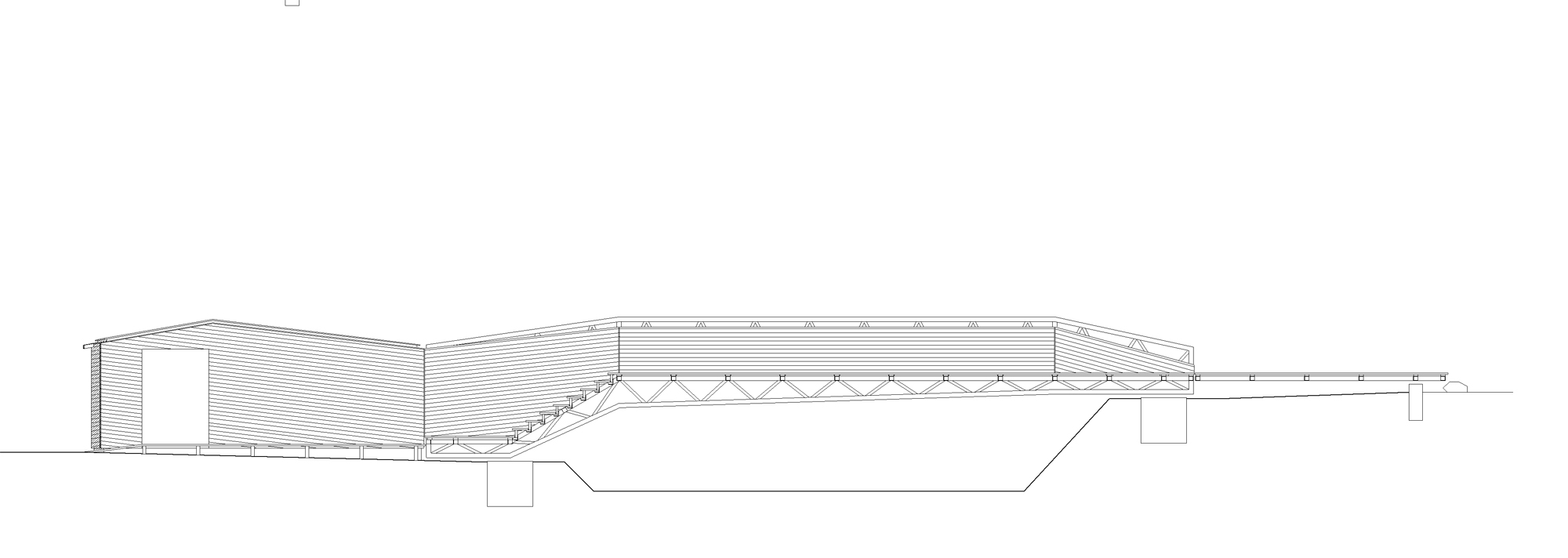 Lillefjord Rest area & footbridge / Pushak